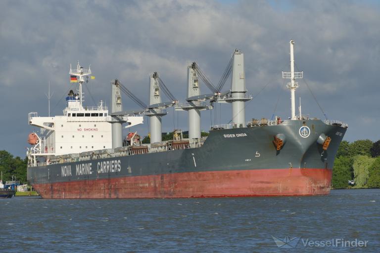 sider onda (General Cargo Ship) - IMO 9700316, MMSI 538008848, Call Sign V7A2826 under the flag of Marshall Islands