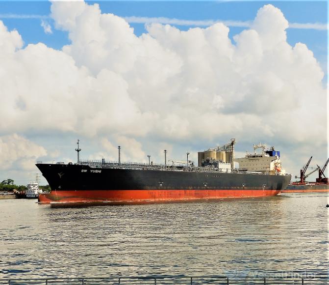 bw yushi (LPG Tanker) - IMO 9810044, MMSI 563101300, Call Sign 9V5836 under the flag of Singapore