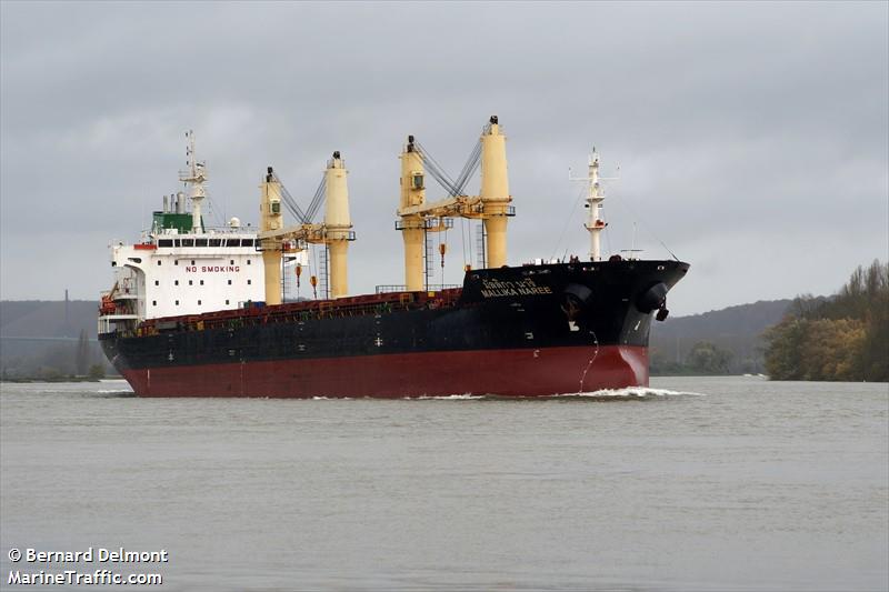 mv mallika naree (Bulk Carrier) - IMO 9354739, MMSI 567015000, Call Sign HSDM under the flag of Thailand