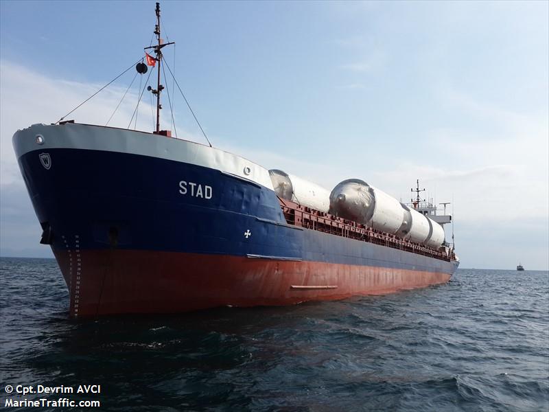 stad (General Cargo Ship) - IMO 8611207, MMSI 577229000, Call Sign YJTS3 under the flag of Vanuatu