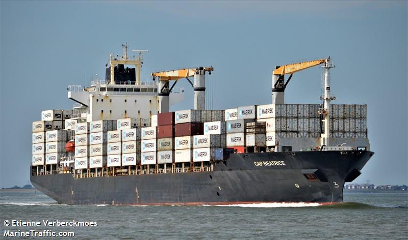 cap beatrice (Container Ship) - IMO 9275062, MMSI 636017971, Call Sign A8EG9 under the flag of Liberia