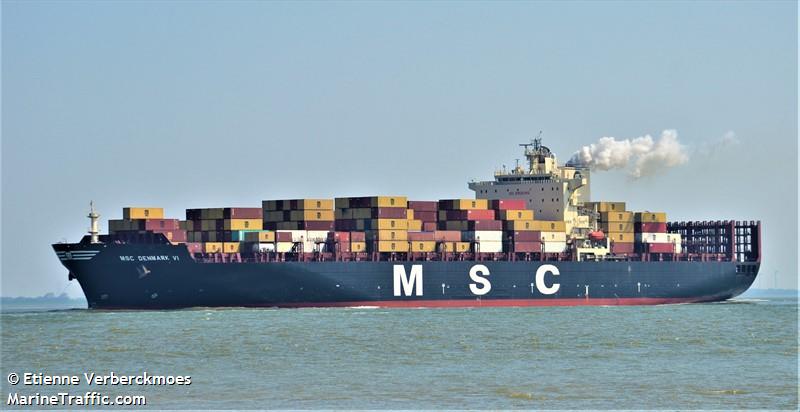 e.r. denmark (Container Ship) - IMO 9231250, MMSI 636018240, Call Sign A8JX9 under the flag of Liberia