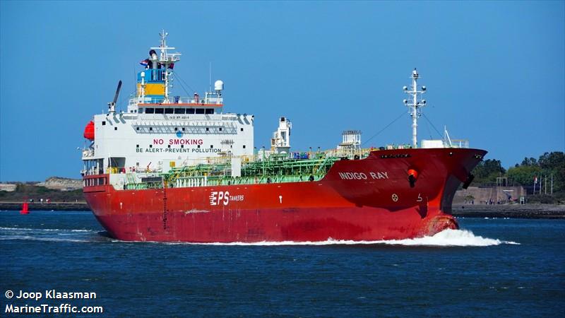 indigo ray (Chemical/Oil Products Tanker) - IMO 9716016, MMSI 636019176, Call Sign D5TH3 under the flag of Liberia
