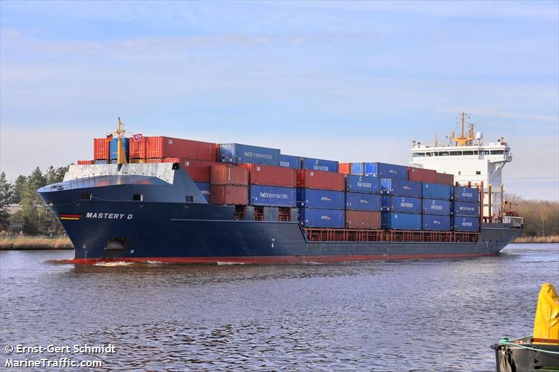 mastery d (Container Ship) - IMO 9301201, MMSI 636092240, Call Sign A8ZB5 under the flag of Liberia