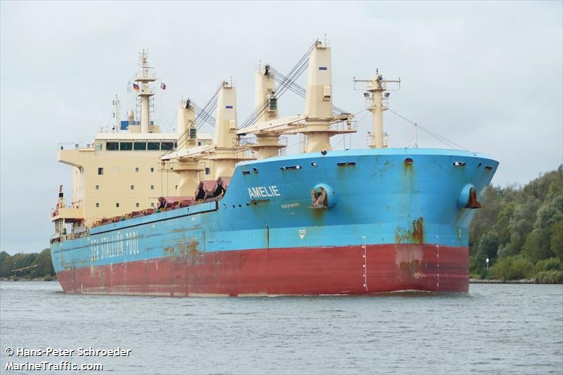 amelie (Bulk Carrier) - IMO 9647289, MMSI 636092737, Call Sign D5MH2 under the flag of Liberia