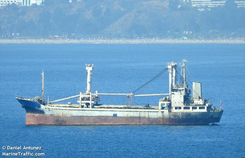 mv berkay n (General Cargo Ship) - IMO 8324086, MMSI 725001479, Call Sign CA5389 under the flag of Chile