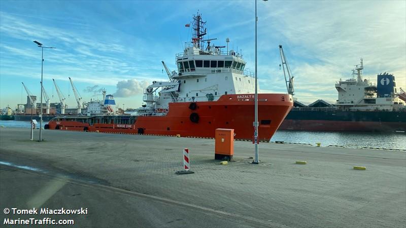 bazalt ii (Offshore Tug/Supply Ship) - IMO 9250036, MMSI 210444000, Call Sign 5BAK6 under the flag of Cyprus