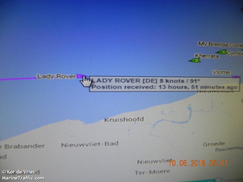 lady rover catamaran (-) - IMO , MMSI 211606130, Call Sign DG7701 under the flag of Germany