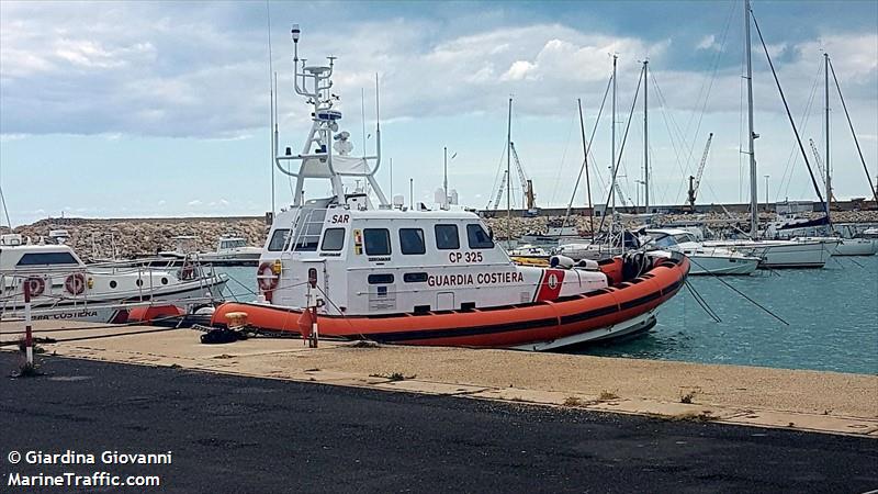 cp 325 (SAR) - IMO , MMSI 247346900, Call Sign IHDK under the flag of Italy