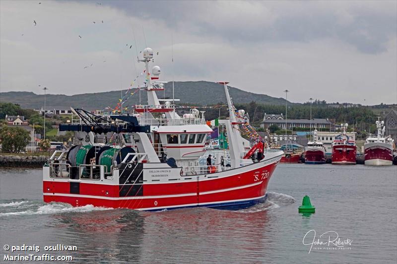 dillon owen ii (Fishing Vessel) - IMO 9924948, MMSI 250006531, Call Sign EIZI4 under the flag of Ireland