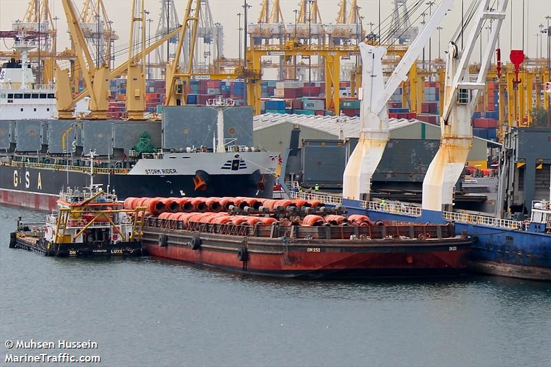 dn206 (Work/Repair Vessel) - IMO 9562702, MMSI 253048000, Call Sign LXQI under the flag of Luxembourg