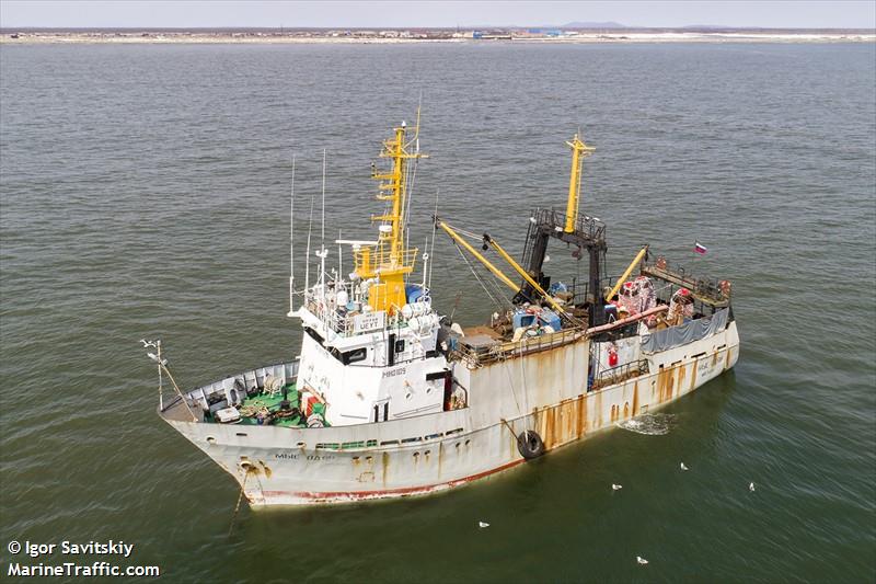 mys odyan (Fishing Vessel) - IMO 9075838, MMSI 273432220, Call Sign UEYT under the flag of Russia