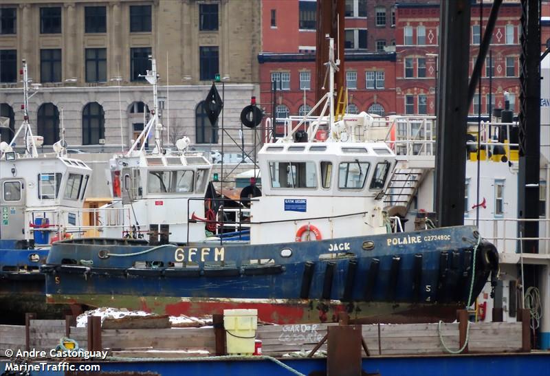 jack polaire (Tug) - IMO , MMSI 316036721 under the flag of Canada