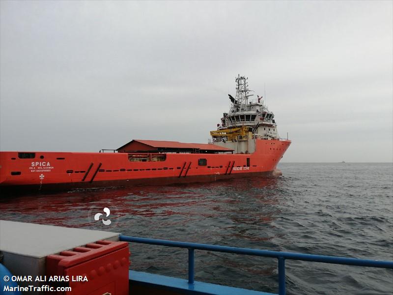 spica (Offshore Tug/Supply Ship) - IMO 9671345, MMSI 345070023, Call Sign XCAT3 under the flag of Mexico