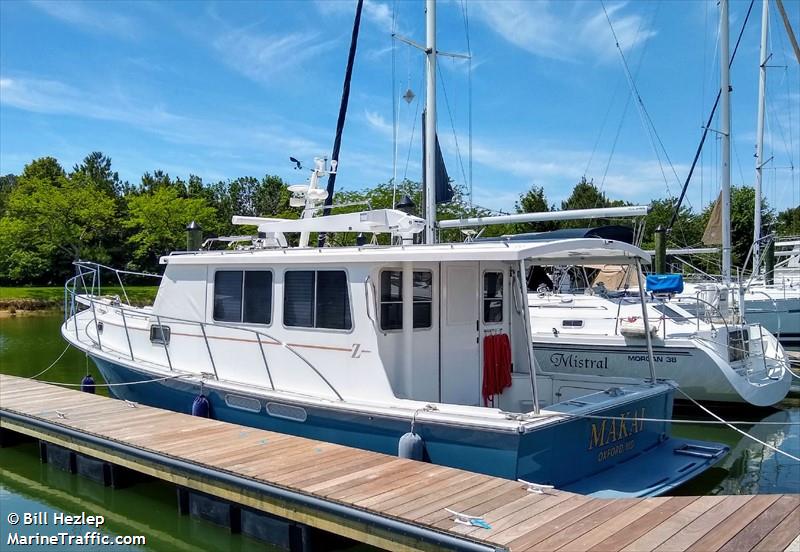 makai (Pleasure craft) - IMO , MMSI 367109980 under the flag of United States (USA)