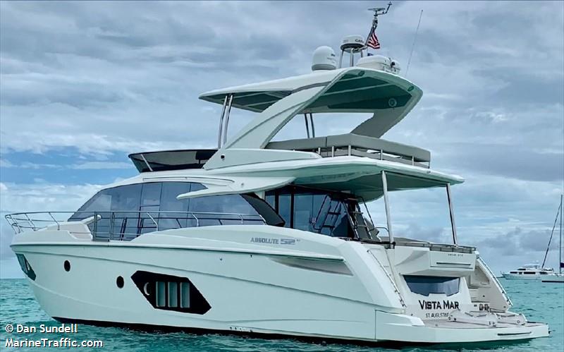 vista mar (Pleasure craft) - IMO , MMSI 368232280, Call Sign WDM7256 under the flag of United States (USA)