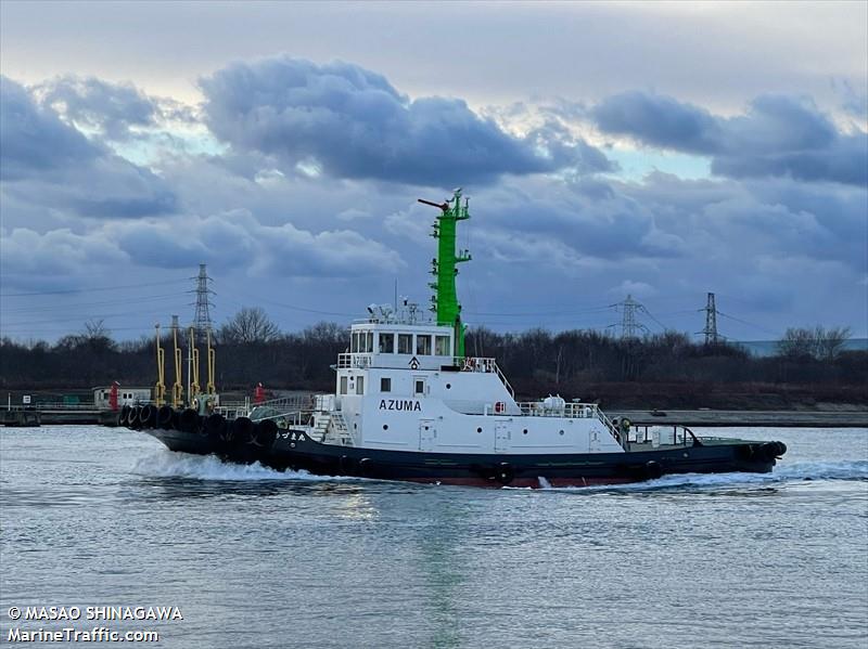 azumamaru (Tug) - IMO , MMSI 431002281 under the flag of Japan