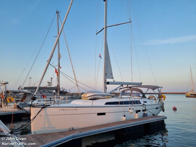 forever summer (Pleasure craft) - IMO , MMSI 503126160, Call Sign 863107 under the flag of Australia