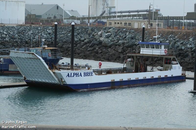 m.v. alpha bree (Port tender) - IMO , MMSI 503680000, Call Sign VMQ9935 under the flag of Australia