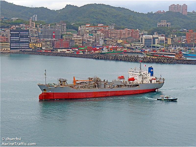 tangguh (Cement Carrier) - IMO 8914879, MMSI 572507220, Call Sign T2TY5 under the flag of Tuvalu