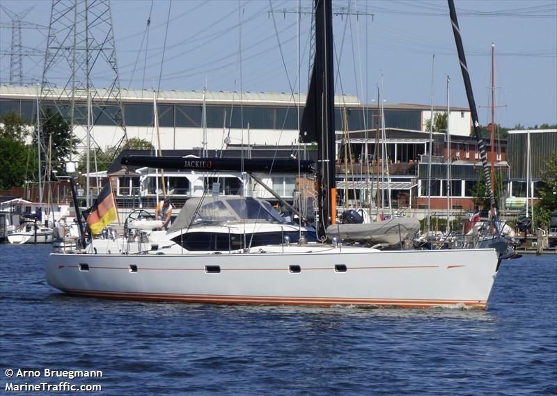 jackie o (Pleasure craft) - IMO , MMSI 211827040, Call Sign DJIA under the flag of Germany