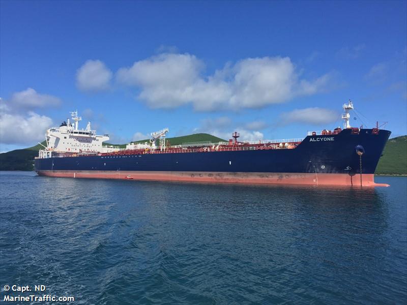 alcyone (Chemical/Oil Products Tanker) - IMO 9929819, MMSI 228423800, Call Sign FMSF under the flag of France