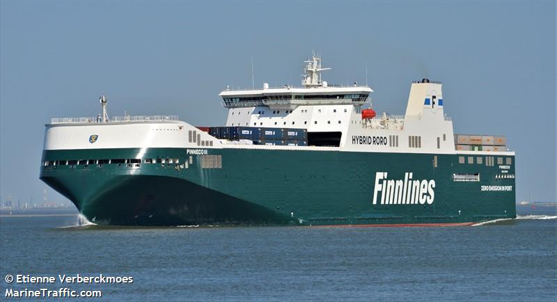 finneco iii (Ro-Ro Cargo Ship) - IMO 9856854, MMSI 230700000, Call Sign OJTQ under the flag of Finland