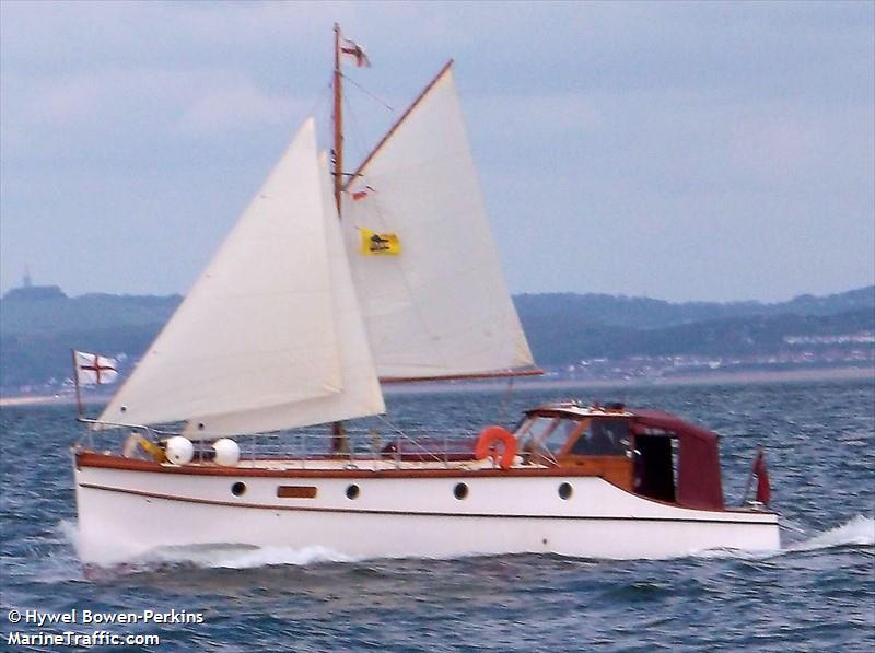 elvin (Pleasure craft) - IMO , MMSI 235098997, Call Sign 2GNQ8 under the flag of United Kingdom (UK)