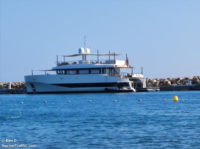 alexandra (Pleasure craft) - IMO , MMSI 319238100, Call Sign ZGQG9 under the flag of Cayman Islands