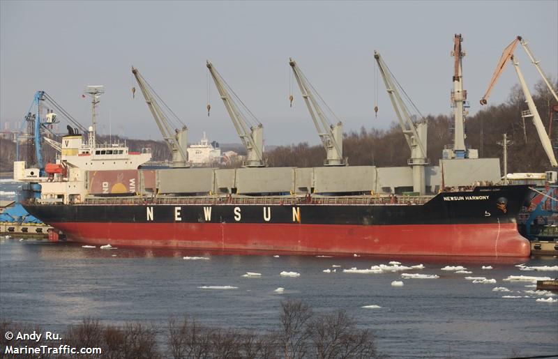 newsun harmony (Bulk Carrier) - IMO 9293870, MMSI 352001347, Call Sign 3E2109 under the flag of Panama