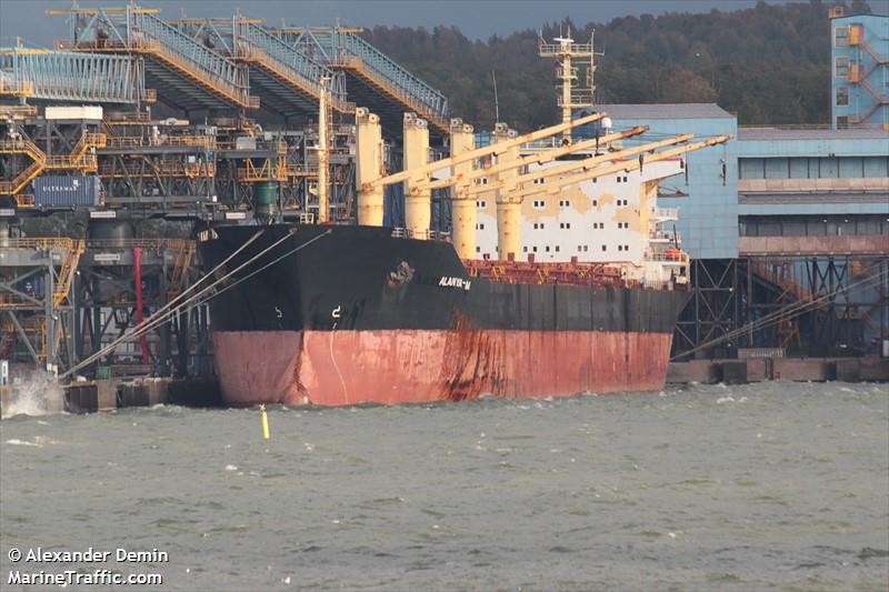 alanya-m (Bulk Carrier) - IMO 9158159, MMSI 352001406, Call Sign 3E2155 under the flag of Panama