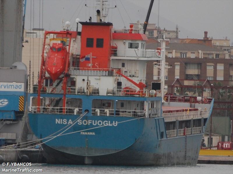 nisa sofuoglu (Bulk Carrier) - IMO 9554121, MMSI 352001407, Call Sign 3E2156 under the flag of Panama