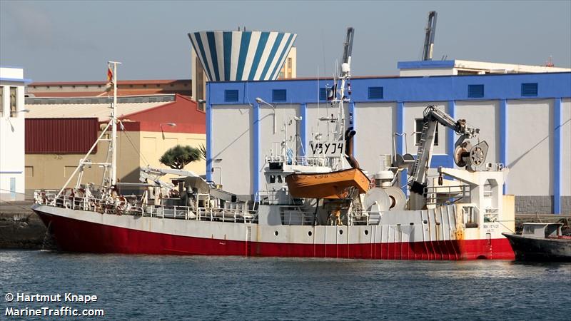 bon voyage (Fishing Vessel) - IMO 7925156, MMSI 630123300, Call Sign J5MK7 under the flag of Guinea-Bissau