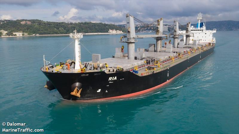 ria (Bulk Carrier) - IMO 9595369, MMSI 636021798, Call Sign 5LFS8 under the flag of Liberia