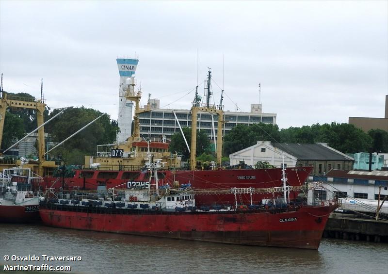 claudina (Fishing Vessel) - IMO 7831410, MMSI 701000948, Call Sign LW3058 under the flag of Argentina