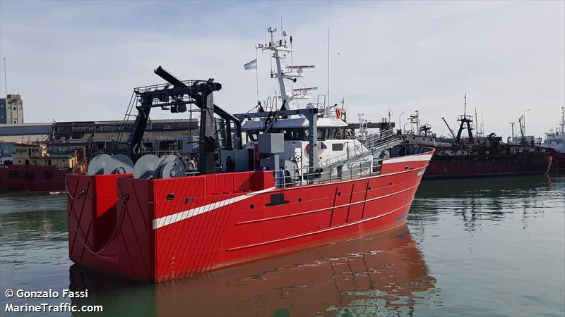 huafeng 827 (Fishing Vessel) - IMO 9971680, MMSI 701001194, Call Sign LW 3859 under the flag of Argentina
