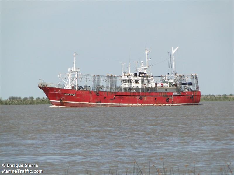 ceibe dous (Fishing Vessel) - IMO 8604709, MMSI 701007026, Call Sign LW 8966 under the flag of Argentina