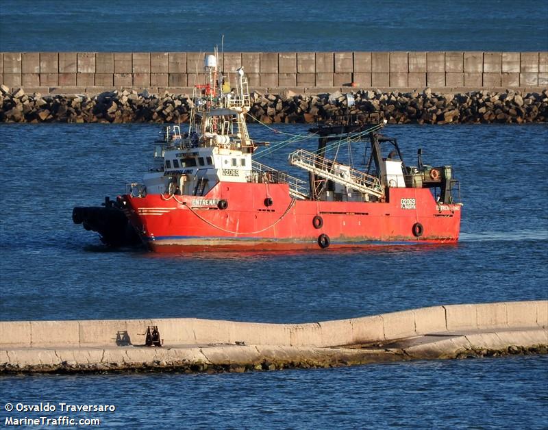 entrena uno (Fishing Vessel) - IMO 8610174, MMSI 701079000, Call Sign LW9940 under the flag of Argentina