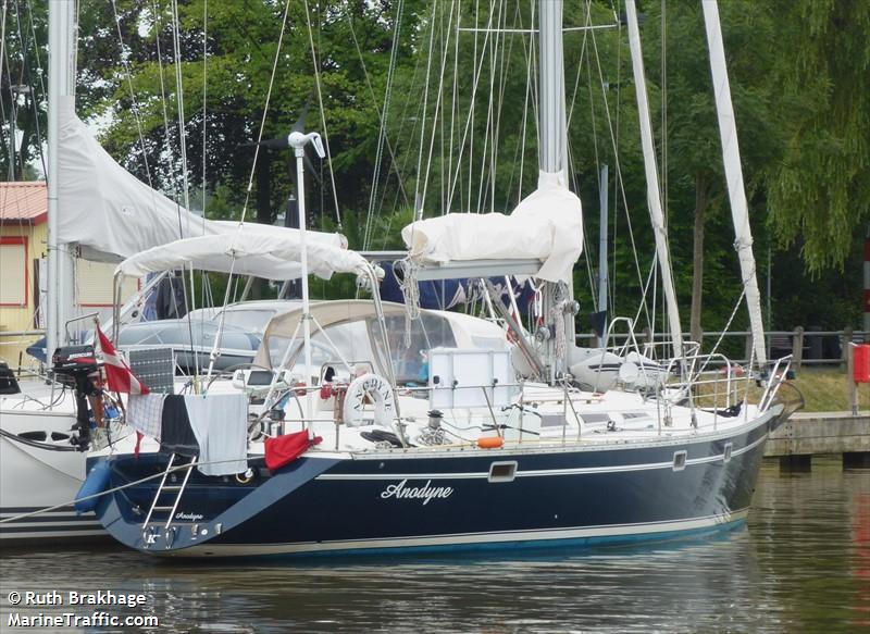 yolene (Sailing vessel) - IMO , MMSI 219024137, Call Sign XPH3031 under the flag of Denmark