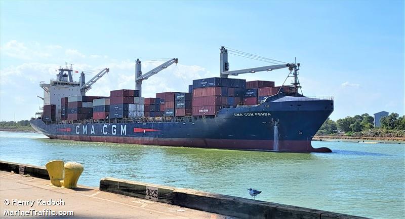 cma cgm pemba (Container Ship) - IMO 9374442, MMSI 229956000, Call Sign 9HA5643 under the flag of Malta