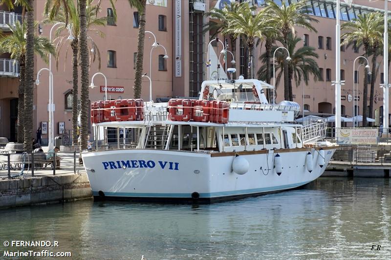 primero vii (Passenger ship) - IMO , MMSI 247167800, Call Sign IWUF under the flag of Italy