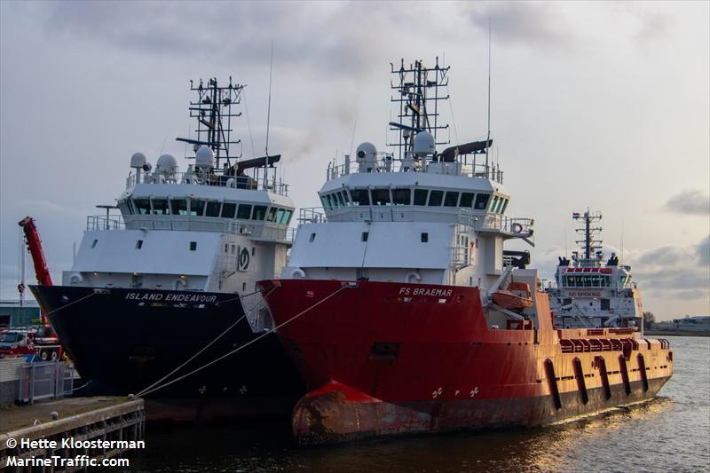 fs braemar (Offshore Tug/Supply Ship) - IMO 9385104, MMSI 255802880, Call Sign CQPY under the flag of Madeira