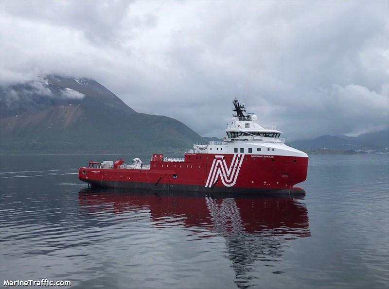 norwind breeze (Offshore Tug/Supply Ship) - IMO 9745079, MMSI 257981000, Call Sign LAQJ8 under the flag of Norway
