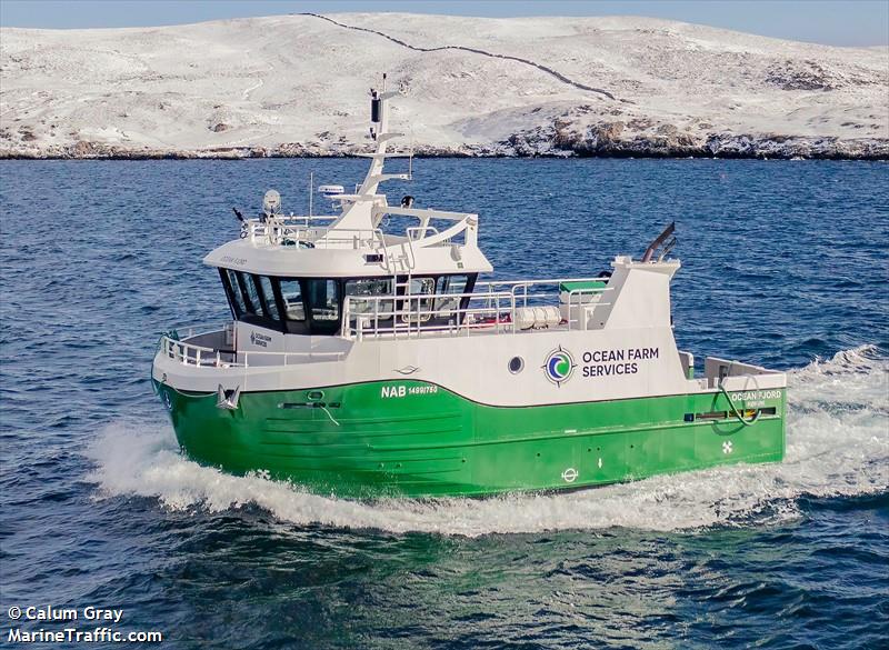 ocean fjord (Cargo ship) - IMO , MMSI 258021270, Call Sign LH4599 under the flag of Norway