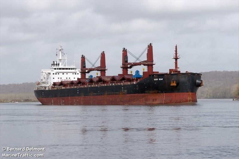 sider bear (Bulk Carrier) - IMO 9657856, MMSI 352001354, Call Sign 3E2115 under the flag of Panama