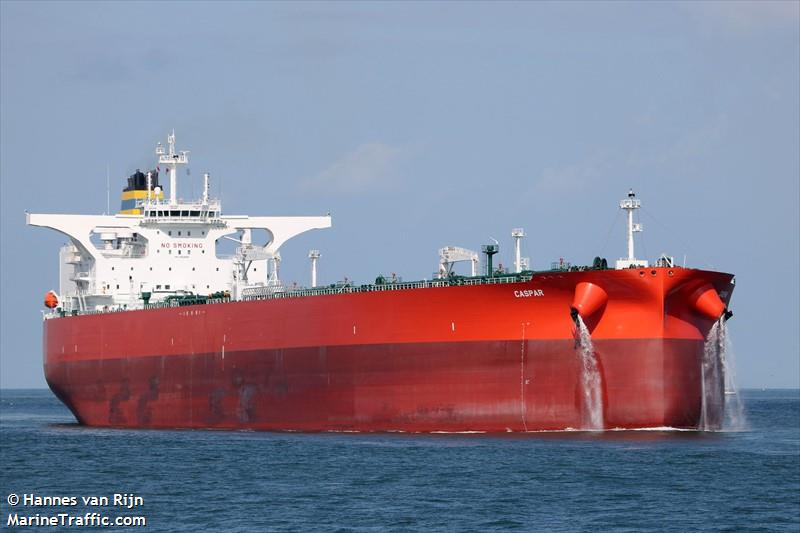 caspar (Crude Oil Tanker) - IMO 9926661, MMSI 538009905, Call Sign V7A5320 under the flag of Marshall Islands