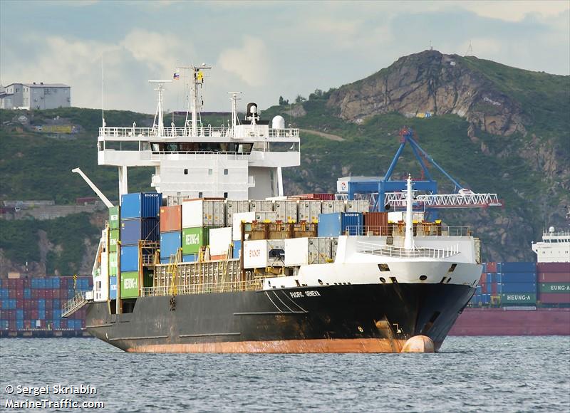 pacific geneva (Container Ship) - IMO 9246542, MMSI 563157300, Call Sign 9V7921 under the flag of Singapore