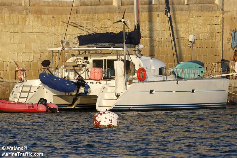 fishingcat valentina (Sailing vessel) - IMO , MMSI 215000152, Call Sign 9HB4770 under the flag of Malta