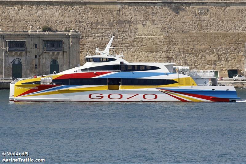 gozo express (Passenger Ship) - IMO 9896725, MMSI 229803000, Call Sign 9HA5605 under the flag of Malta