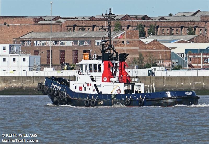 zeebrugge (Tug) - IMO 8915483, MMSI 232025841, Call Sign MGPA5 under the flag of United Kingdom (UK)